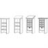 Picture of פודיום מרצה 5 מדפים