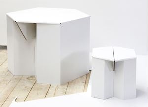Picture of שולחן וכיסא ילדים משושה